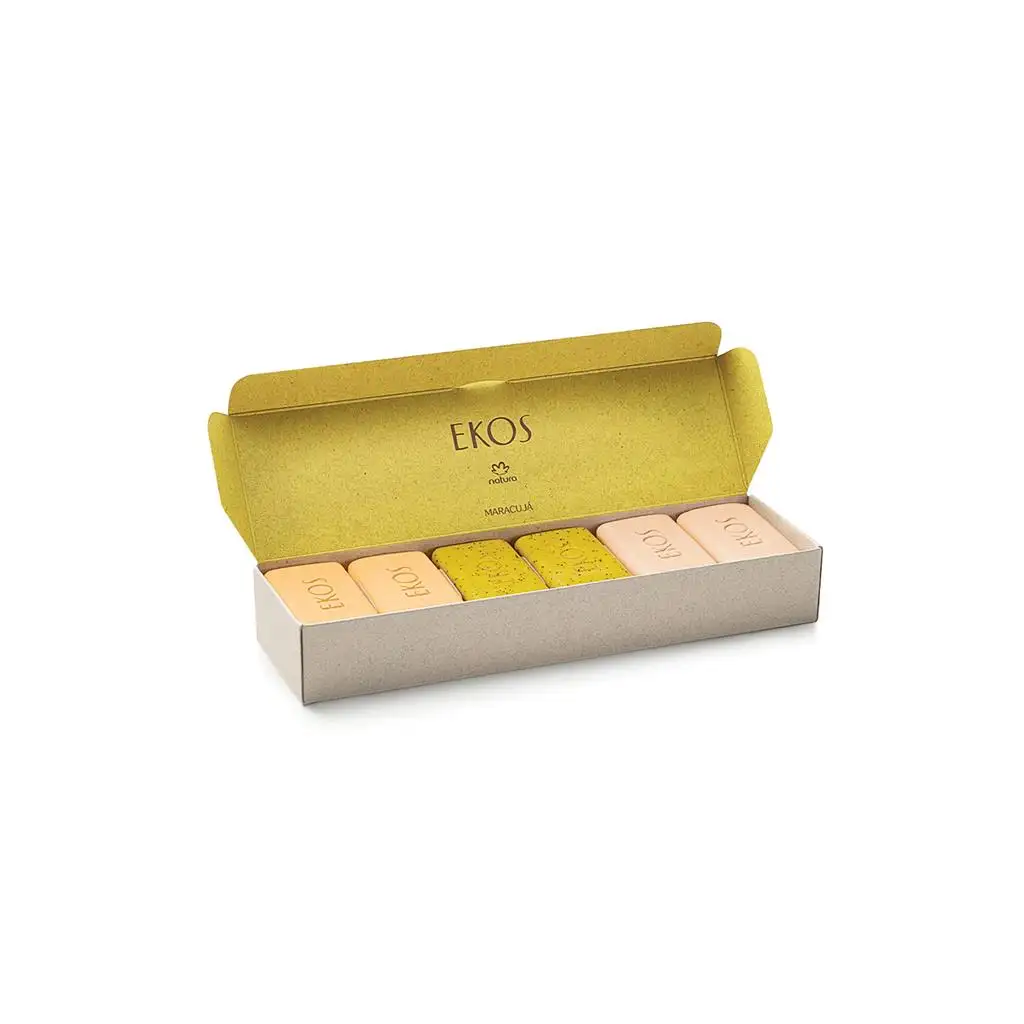 SET JABON MARACUJA EKOS 6X25G - Imagen 2