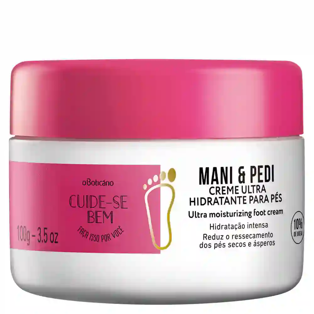 CREMA HIDRATANTE PARA PIES CUÍDATE MANI Y PEDI 100G