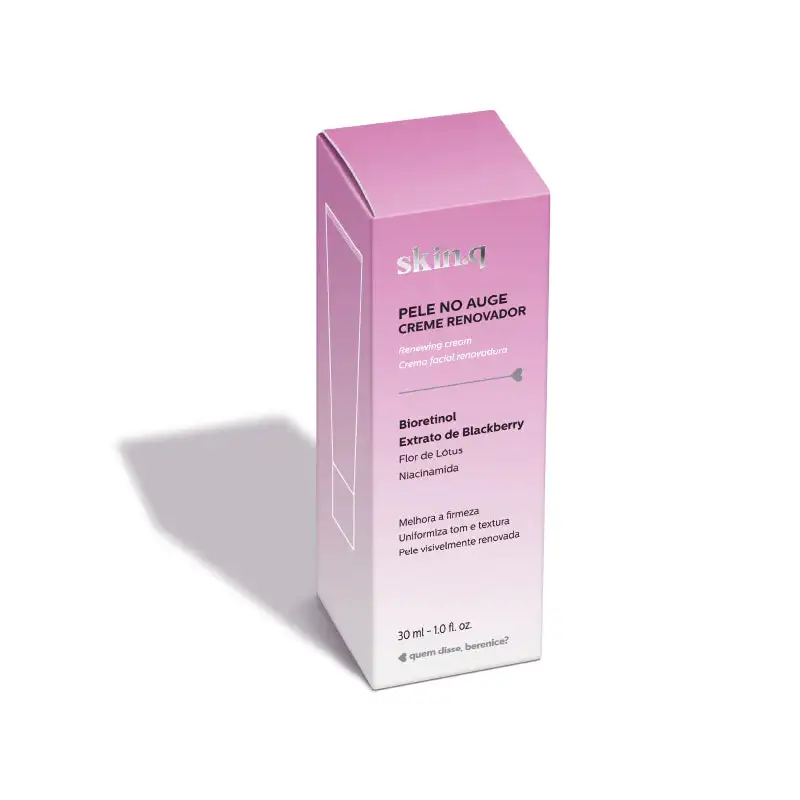 Creme Renovador Facial Pele no Auge Skin.q, 30ml - Imagen 3
