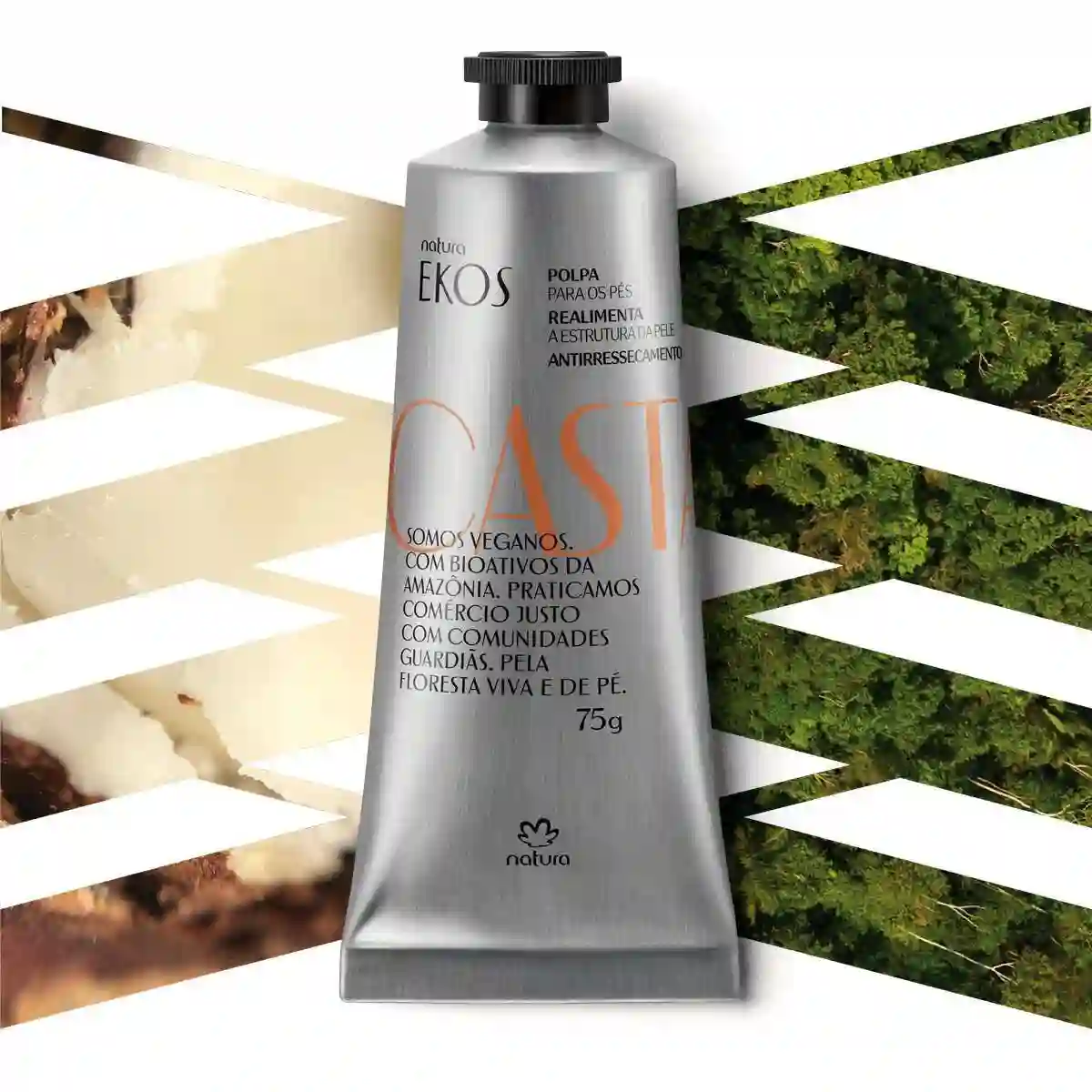 EKOS crema para pies marrón 75ml