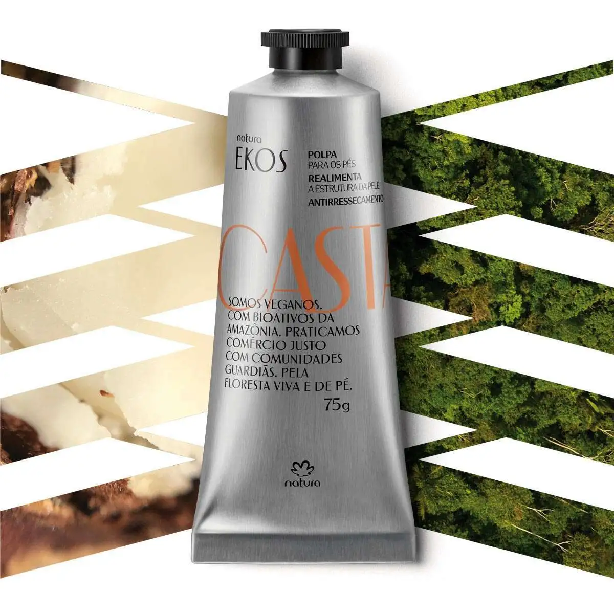EKOS crema para pies marrón 75ml