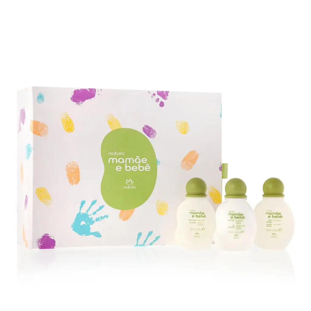 Natura Kit Colonia Miniatura Mamá y Bebé y Jabón Líquido