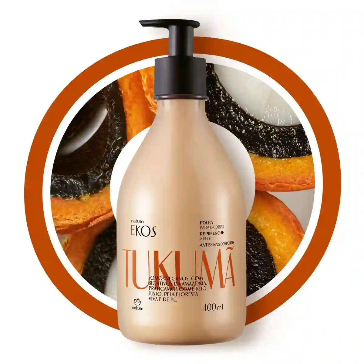 LECHE CORPORAL REGENERADORA TUKUMÃ - EKOS - 400ML