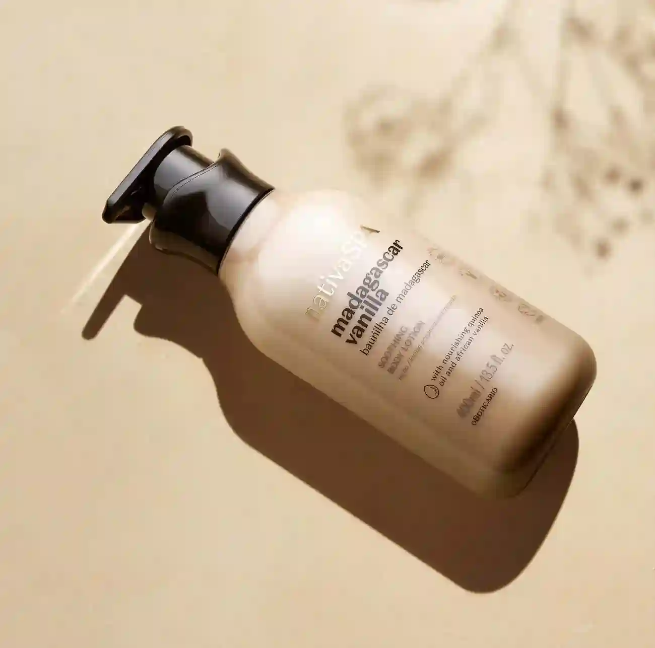 NATIVA SPA LOCIÓN HIDRATANTE VAINILLA DE MADAGASCAR, 400ML