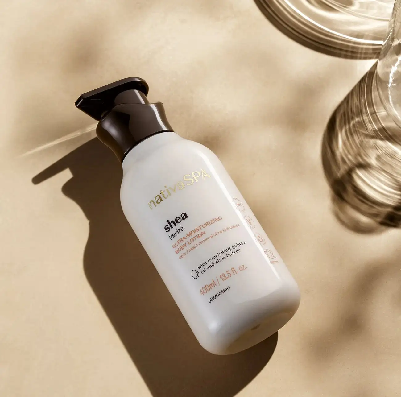 NATIVA SPA LOCIÓN HIDRATANTE KARITÉ, 400ML