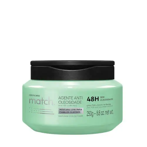 Mascarilla Capilar Ligera Match Agente Antigraso 250g