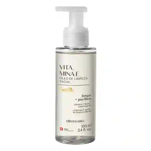 ACEITE LIMPIADOR FACIAL VITAMINA E BOTIK, 100ML