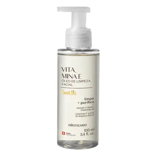 ACEITE LIMPIADOR FACIAL VITAMINA E BOTIK, 100ML