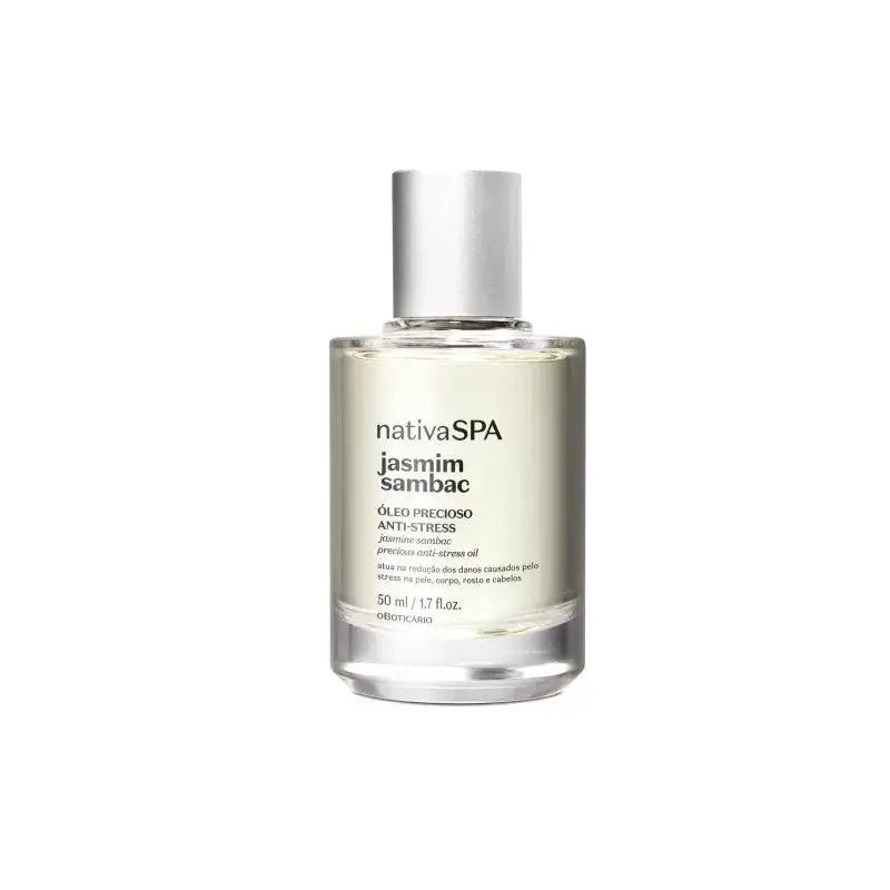 ACEITE PRECIOSO MULTIBENEFICIOS PARA PIEL Y CABELLO NATIVA SPA JASMIM SAMBAC, 50ML