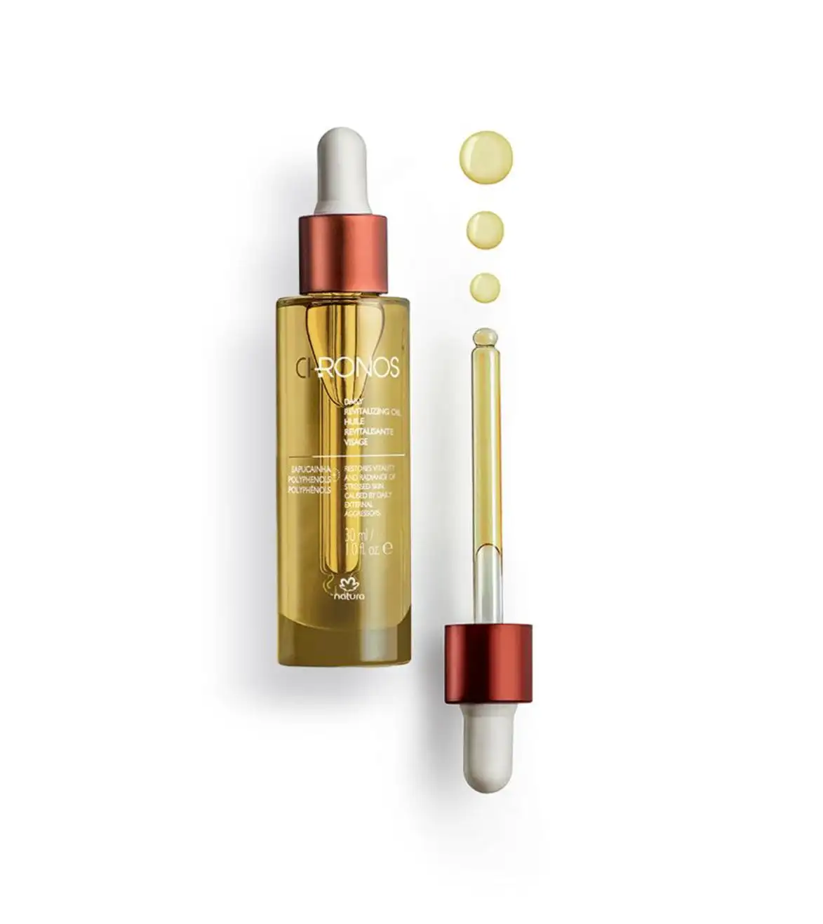 ACEITE FACIAL REVITALIZANTE – CHRONOS – 30ML