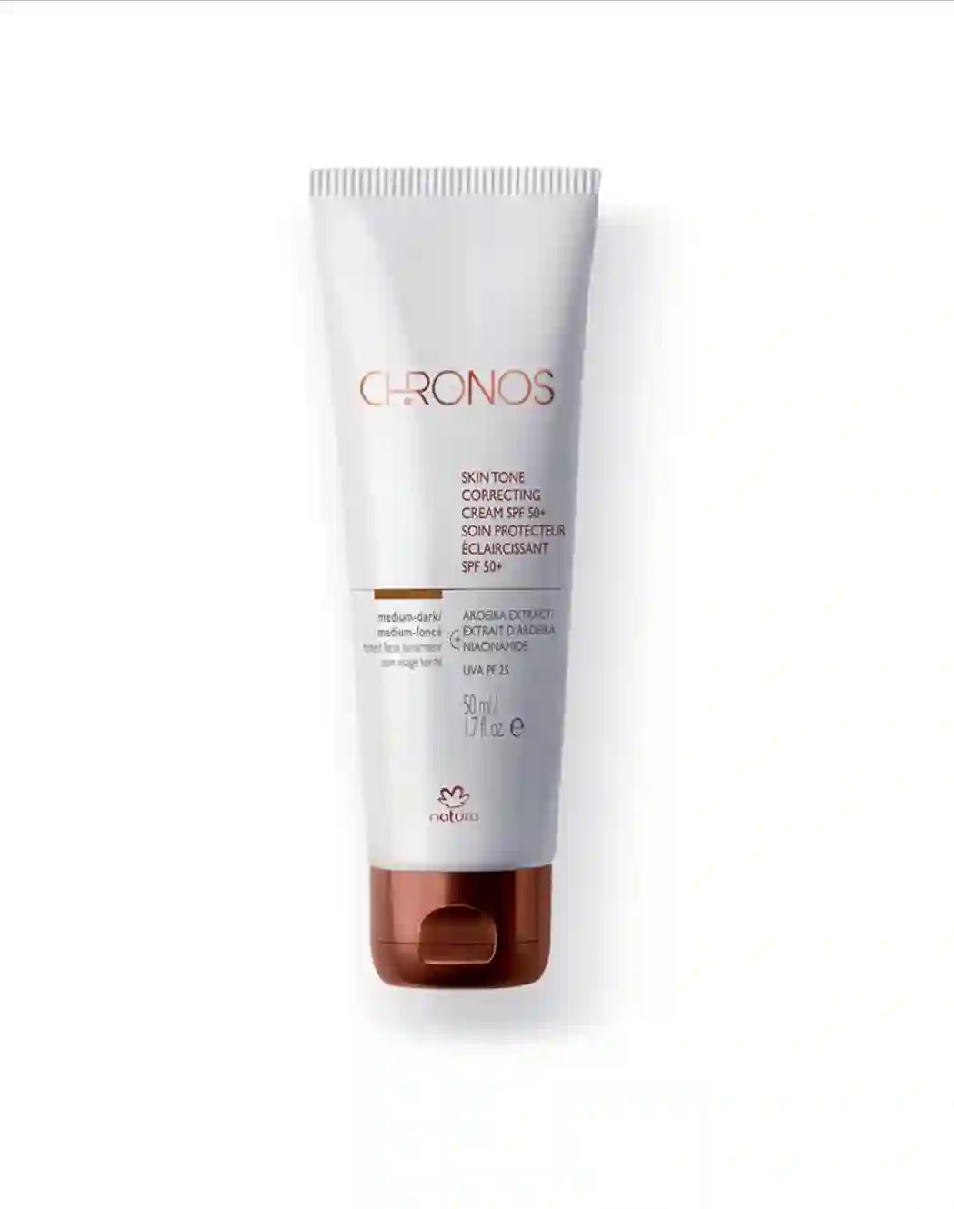 PROTECTOR RAYOS SPF 50 - OSCURO MEDIO - CHRONOS - 50ML