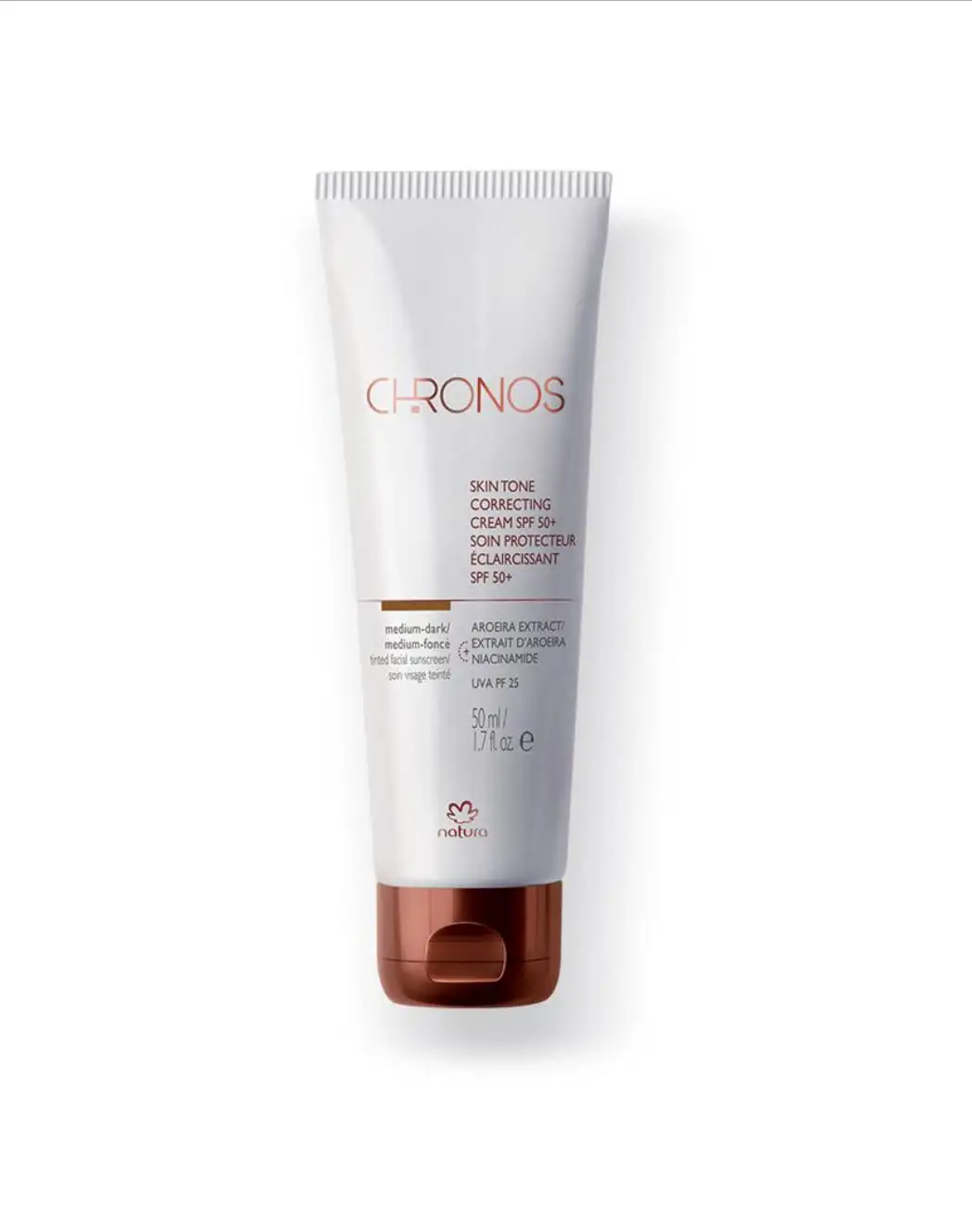 PROTECTOR RAYOS SPF 50 - OSCURO MEDIO - CHRONOS - 50ML