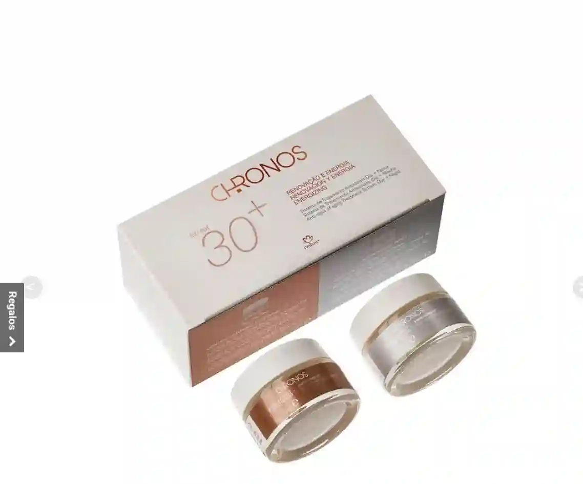 RUTINA ESENCIAL DÍA Y NOCHE CHRONOS 30+ - TAMAÑO VIAJE - 2X15G