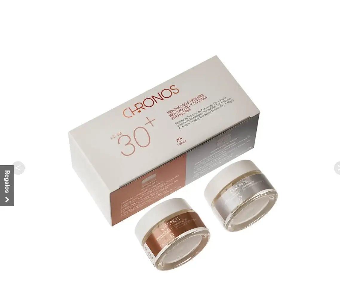 RUTINA ESENCIAL DÍA Y NOCHE CHRONOS 30+ - TAMAÑO VIAJE - 2X15G