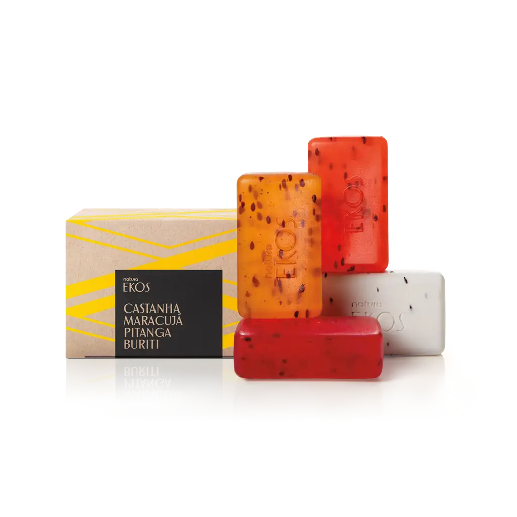 JABÓN CREMOSO Y EXFOLIANTE - EKOS - 4X100G - Imagen 2