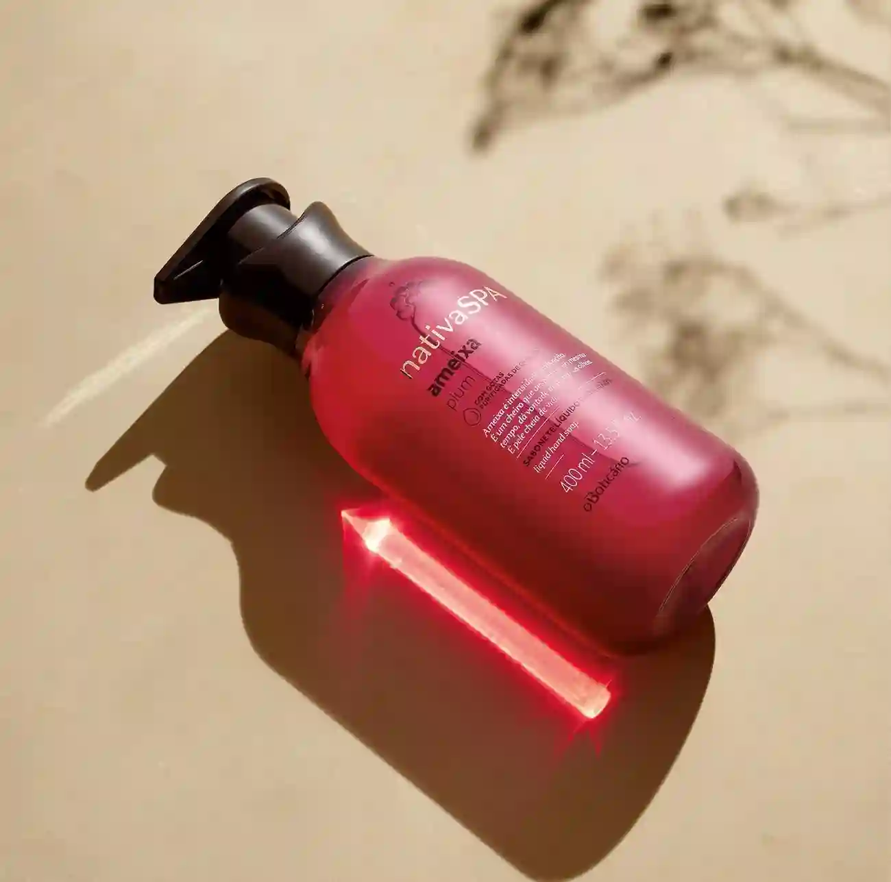 NATIVA SPA JABÓN LÍQUIDO MANOS PLUME, 400ML