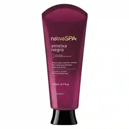 NATIVA SPA JABÓN LÍQUIDO DE CIRUELA NEGRA, 200G