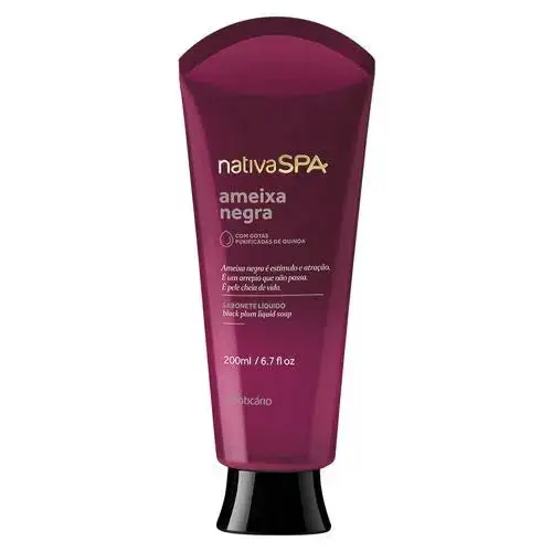 NATIVA SPA JABÓN LÍQUIDO DE CIRUELA NEGRA, 200G