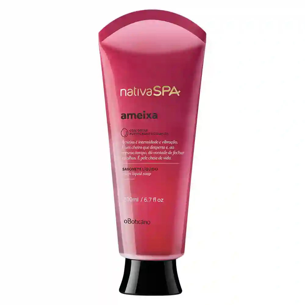 JABÓN LÍQUIDO DE CIRUELA NATIVA SPA, 200ML