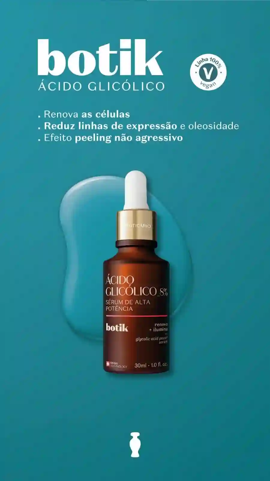 BOTIK SERUM DE ALTA POTENCIA DE ÁCIDO GLICÓLICO, 30ML
