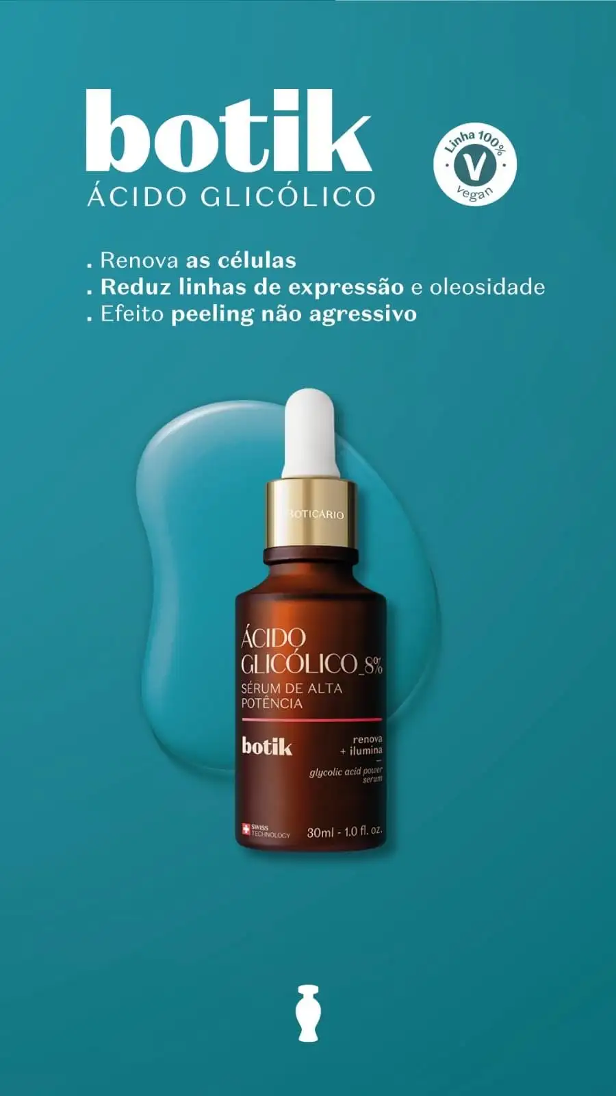 BOTIK SERUM DE ALTA POTENCIA DE ÁCIDO GLICÓLICO, 30ML
