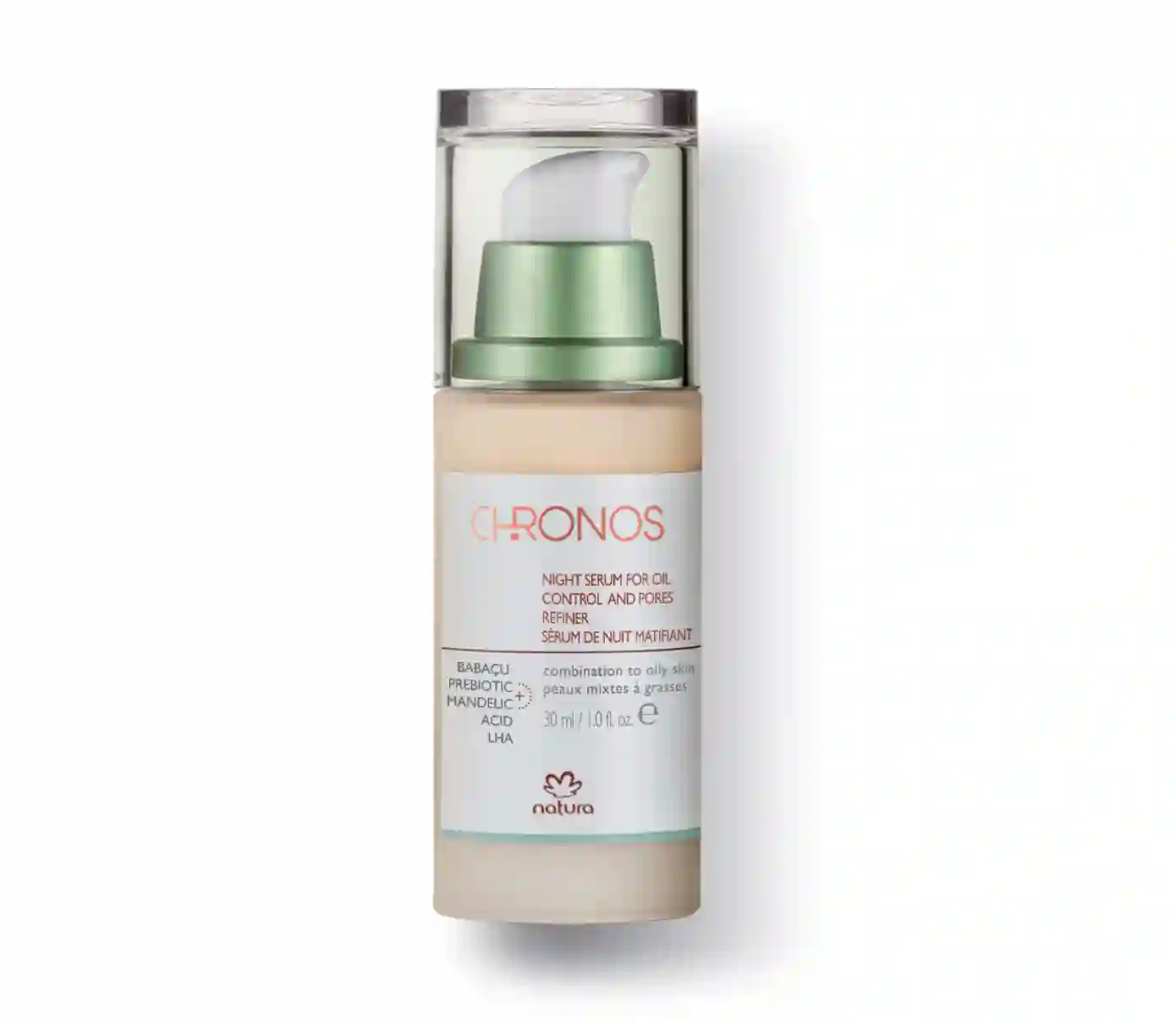 SERUM DE NOCHE ANTIACEITE Y POROS - CHRONOS - 30ML