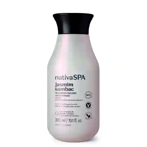 NATIVA SPA CHAMPÚ ANTIESTRÉS JASMIM SAMBAC, 300ML