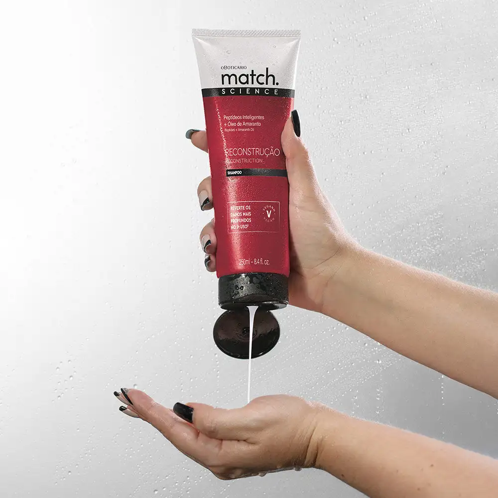 CHAMPÚ RECONSTRUCCIÓN MATCH SCIENCE, 250ML - Imagen 2