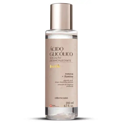 BOTIK SOLUCIÓN DESCARGANTE DE ÁCIDO GLICÓLICO, 200ML