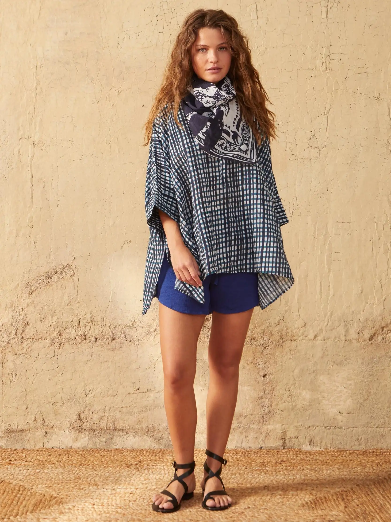 Top con diadema shibori - Imagen 3