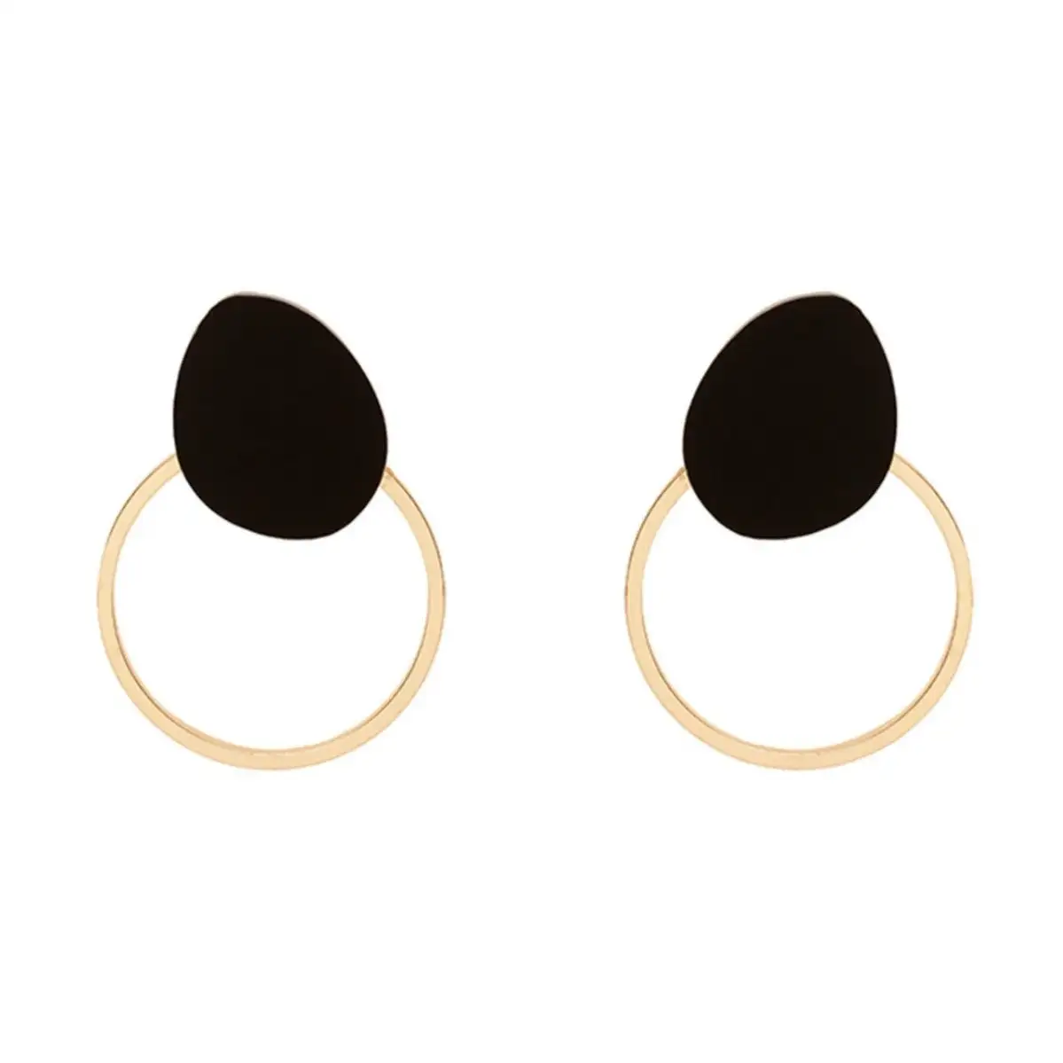 Pendientes Radiolario Plexi - Imagen 2