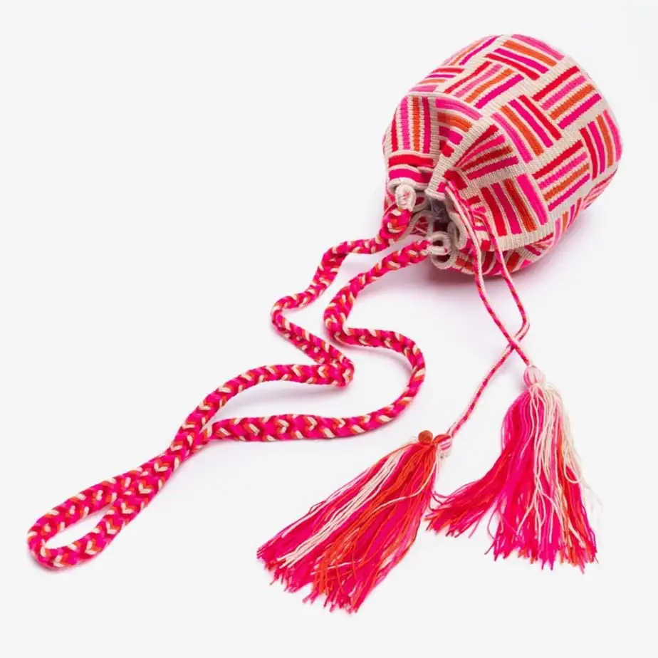 Bandolera pequeña hecha a mano Camila - Imagen 3