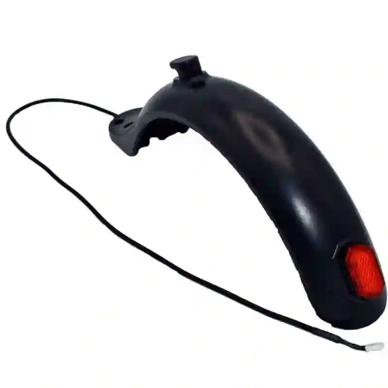 Guardabarros trasero patinete eléctrico 4 tornillos (con luz)