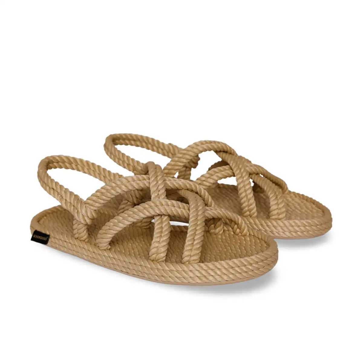 BOHONOMAD®️ BODRUM By Atelier Sandalia de cuerda Beige - Imagen 3