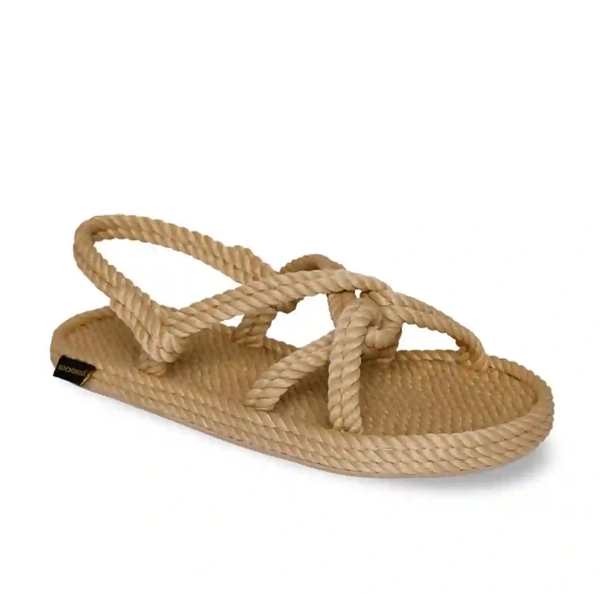 BOHONOMAD®️ BORA BORA By Atelier Sandalia de cuerda Beige