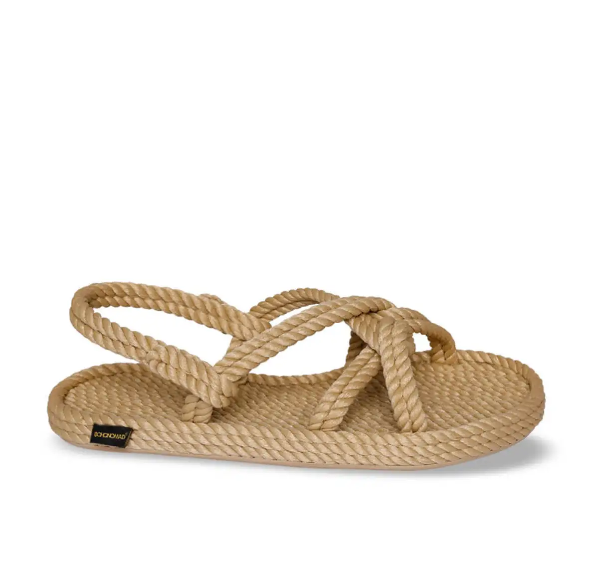 BOHONOMAD®️ BORA BORA By Atelier Sandalia de cuerda Beige - Imagen 2