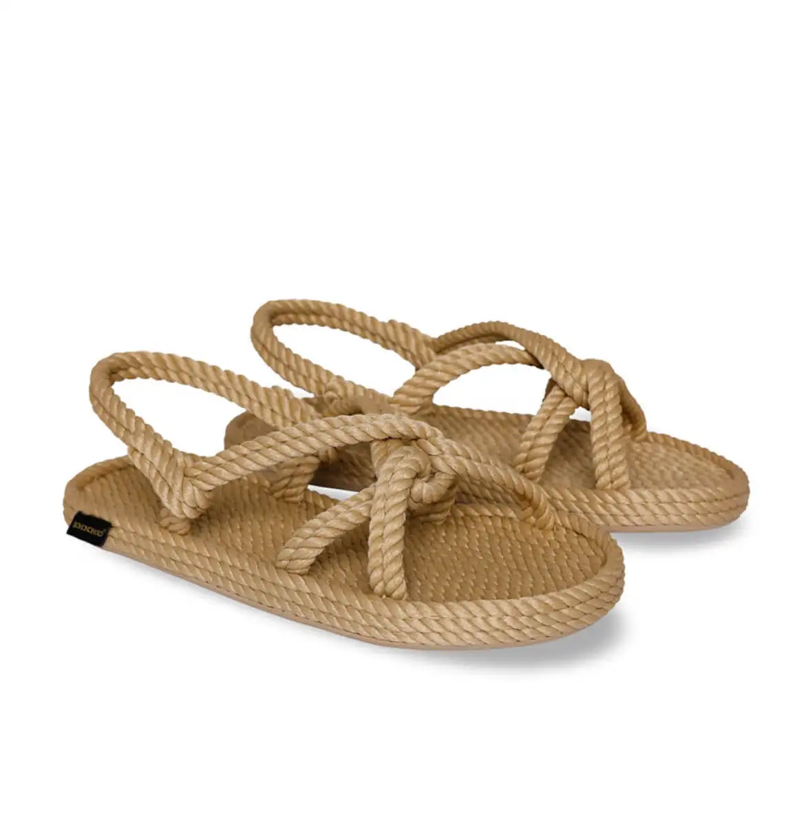 BOHONOMAD®️ BORA BORA By Atelier Sandalia de cuerda Beige - Imagen 3