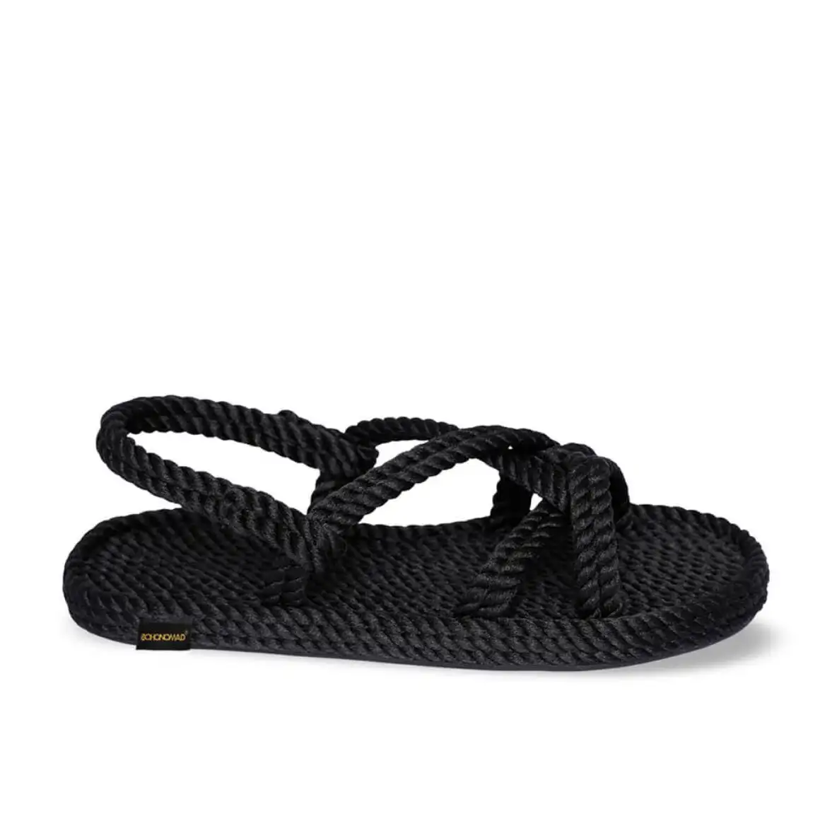 BOHONOMAD®️ BORA BORA By Atelier Sandalia de cuerda Negro - Imagen 2