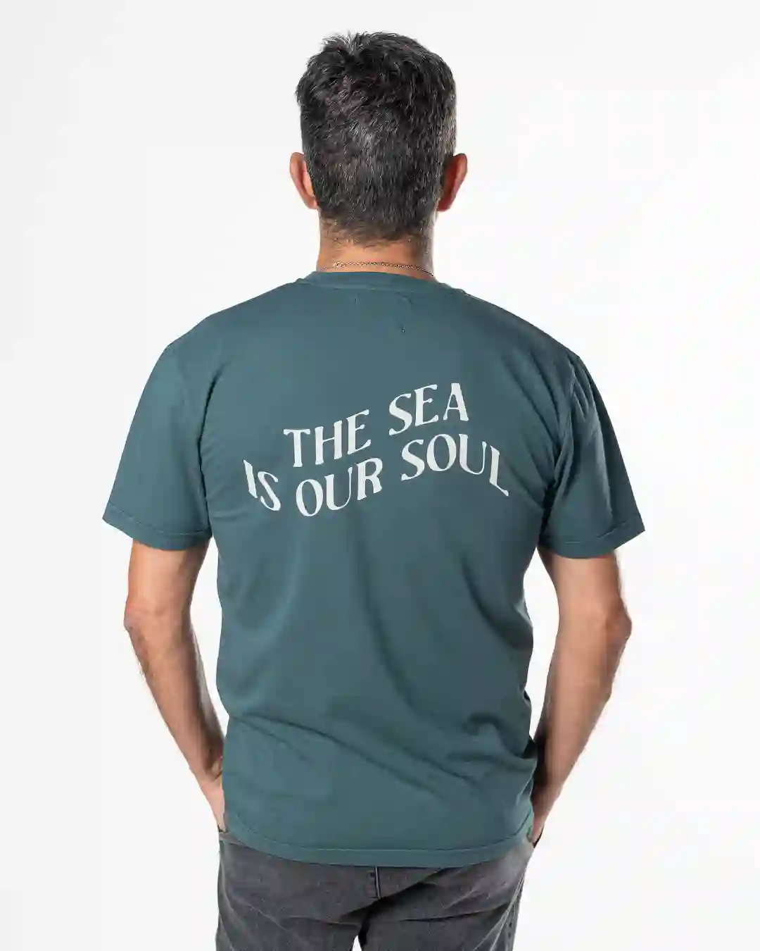 Camiseta Verde Sea soul