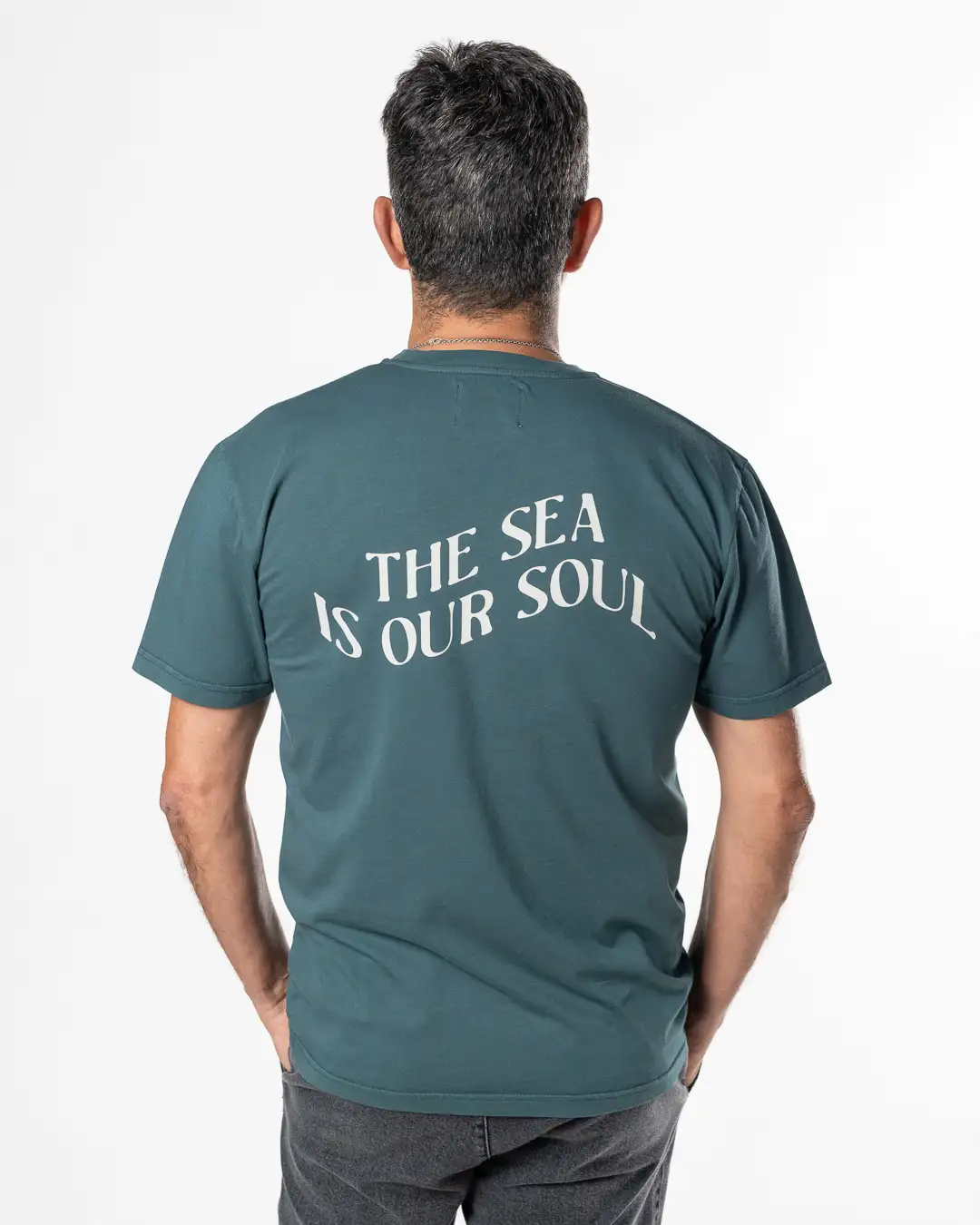 Camiseta Verde Sea soul
