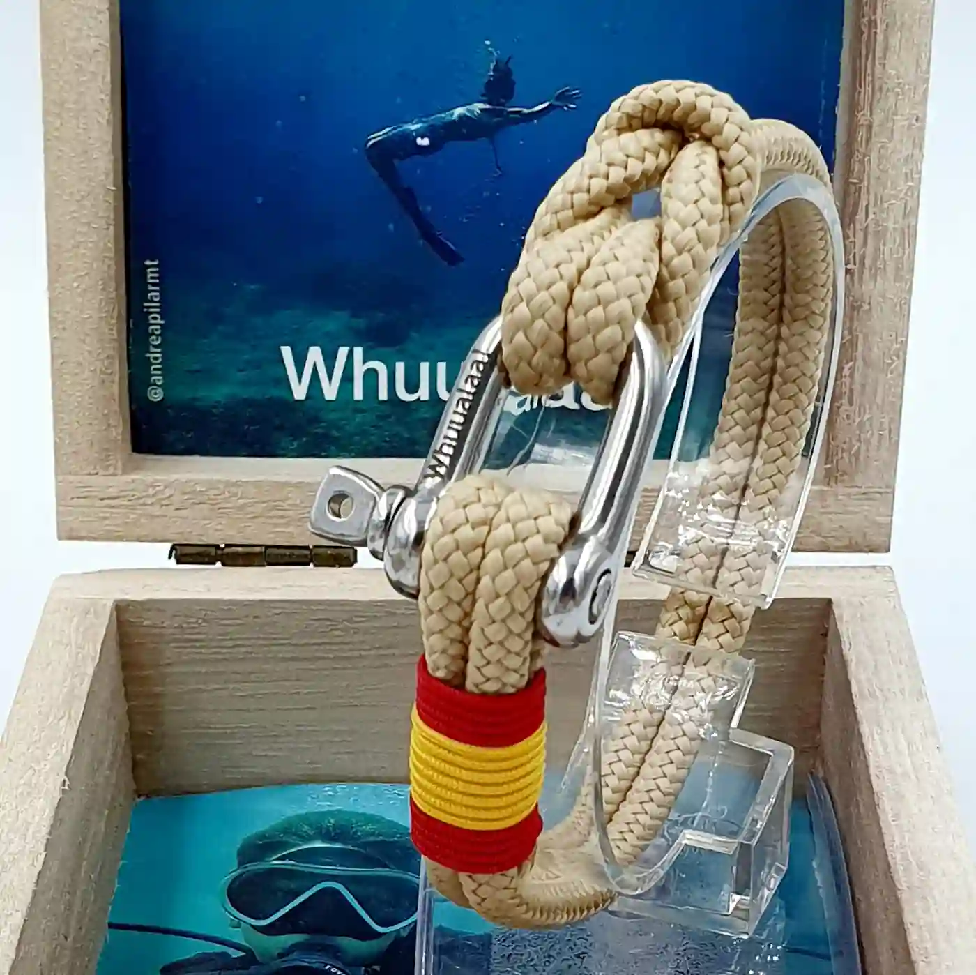 PULSERA NÁUTICA WHUUALAA!