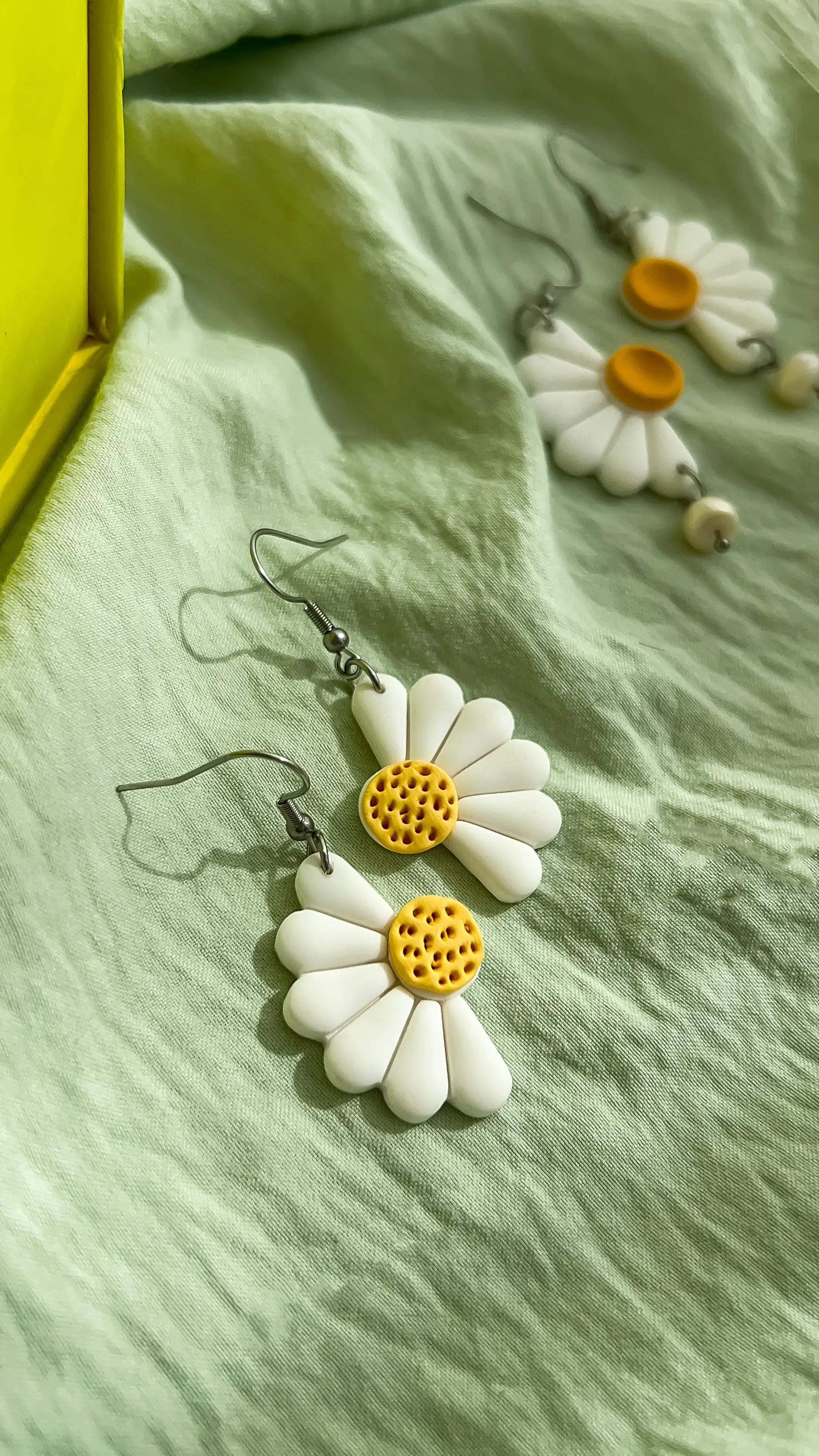 Pendientes Media Margaritas - Imagen 3