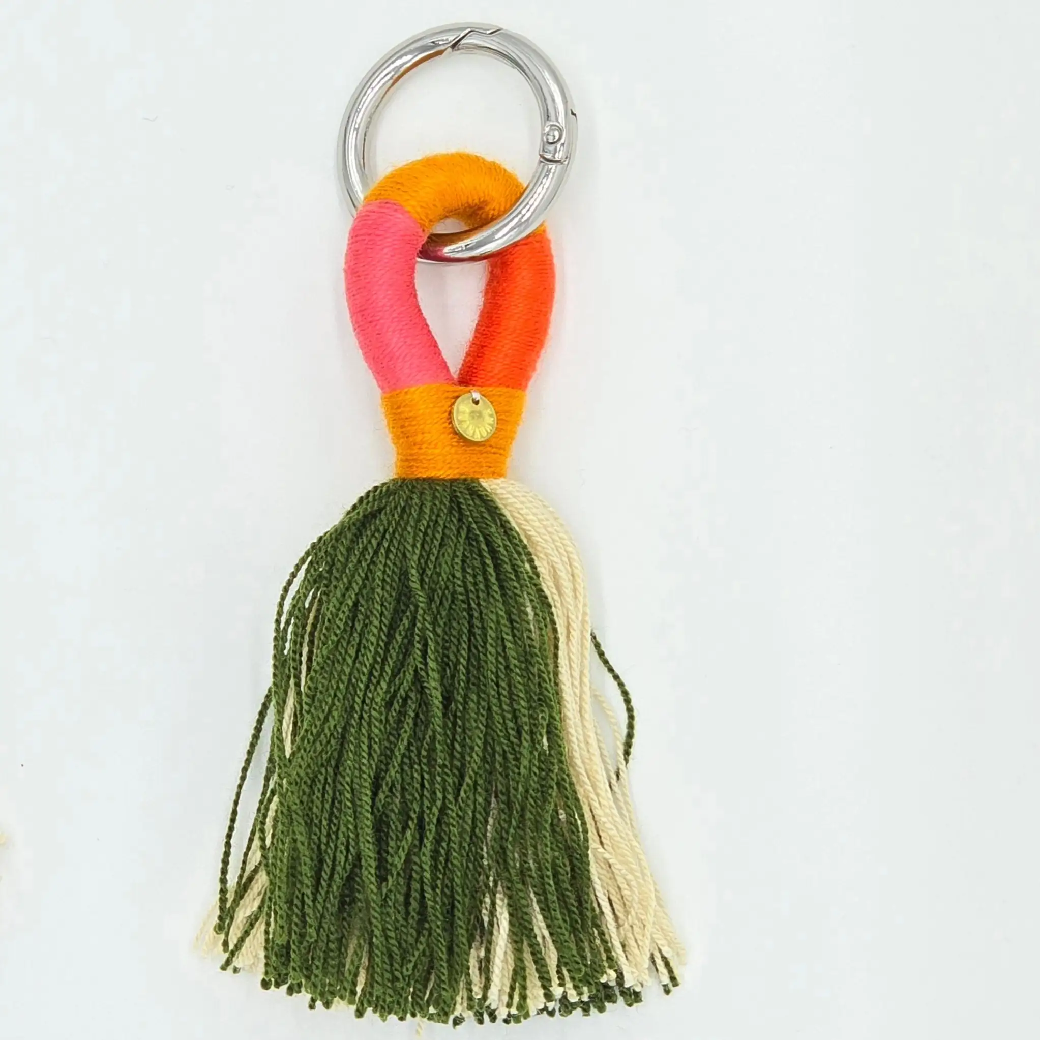 Llavero Wayuu Pompones - Imagen 3