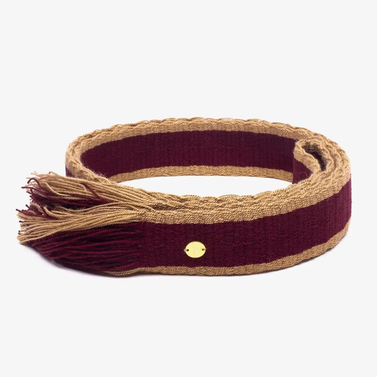 Cinturón Wayuu con flecos - Imagen 7