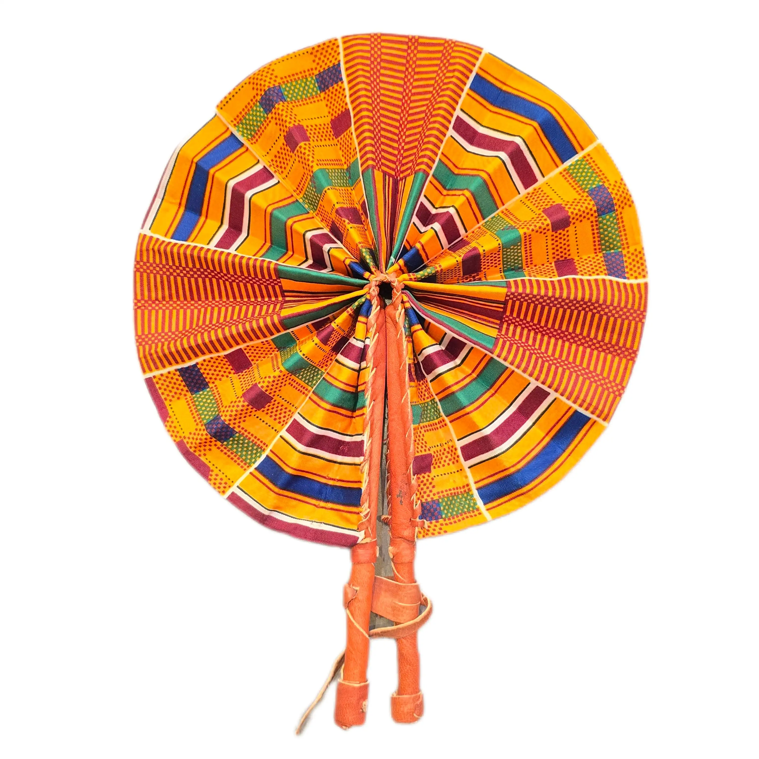 Abanico estampado africano - Imagen 4