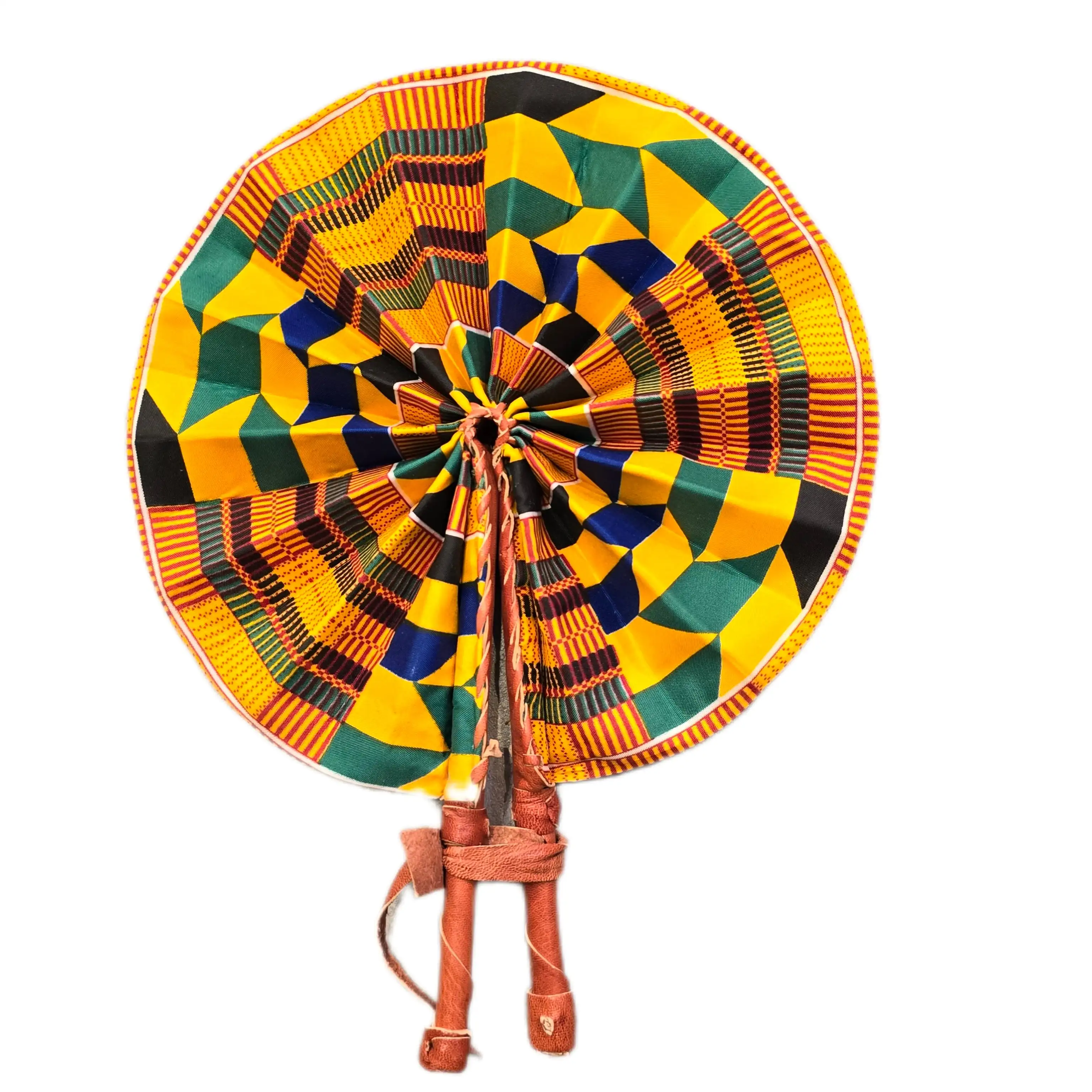Abanico estampado africano - Imagen 5
