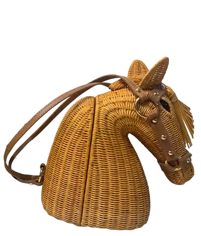Bolsa de mimbre Scott Horse