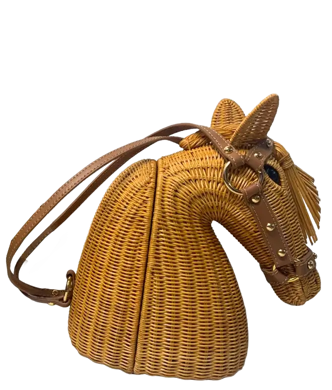 Bolsa de mimbre Scott Horse