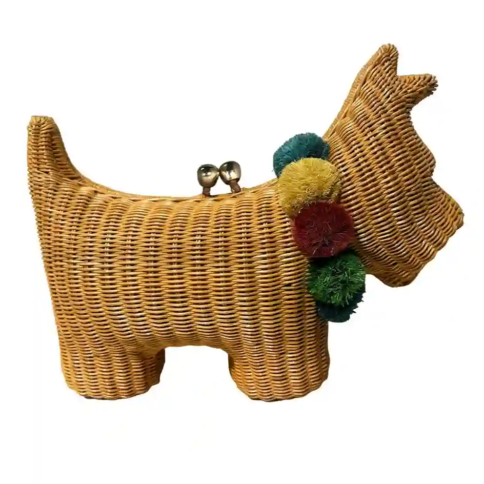 Bolso Mimbre Schnauzer