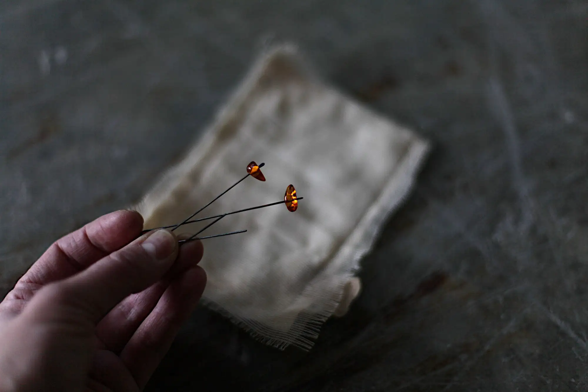 Glowing soul - long dangle earrings - oxidized sterling silver - Image 4